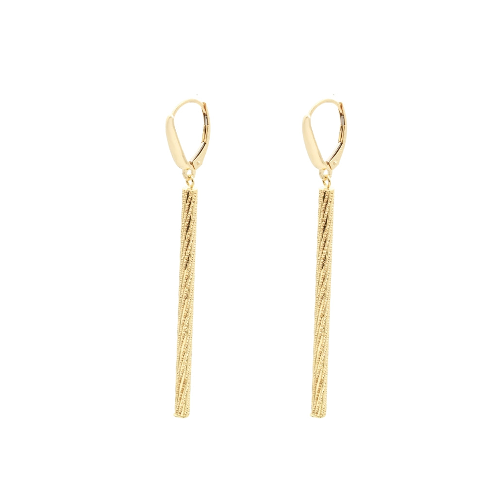 Cercei Aur 14k Lungi cu Model