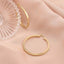 Cercei Aur 14k Square Hoops 3.5cm