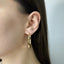 Cercei Aur 14k Square Hoops 3.5cm