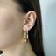 Cercei Aur 14k Square Hoops 3.5cm