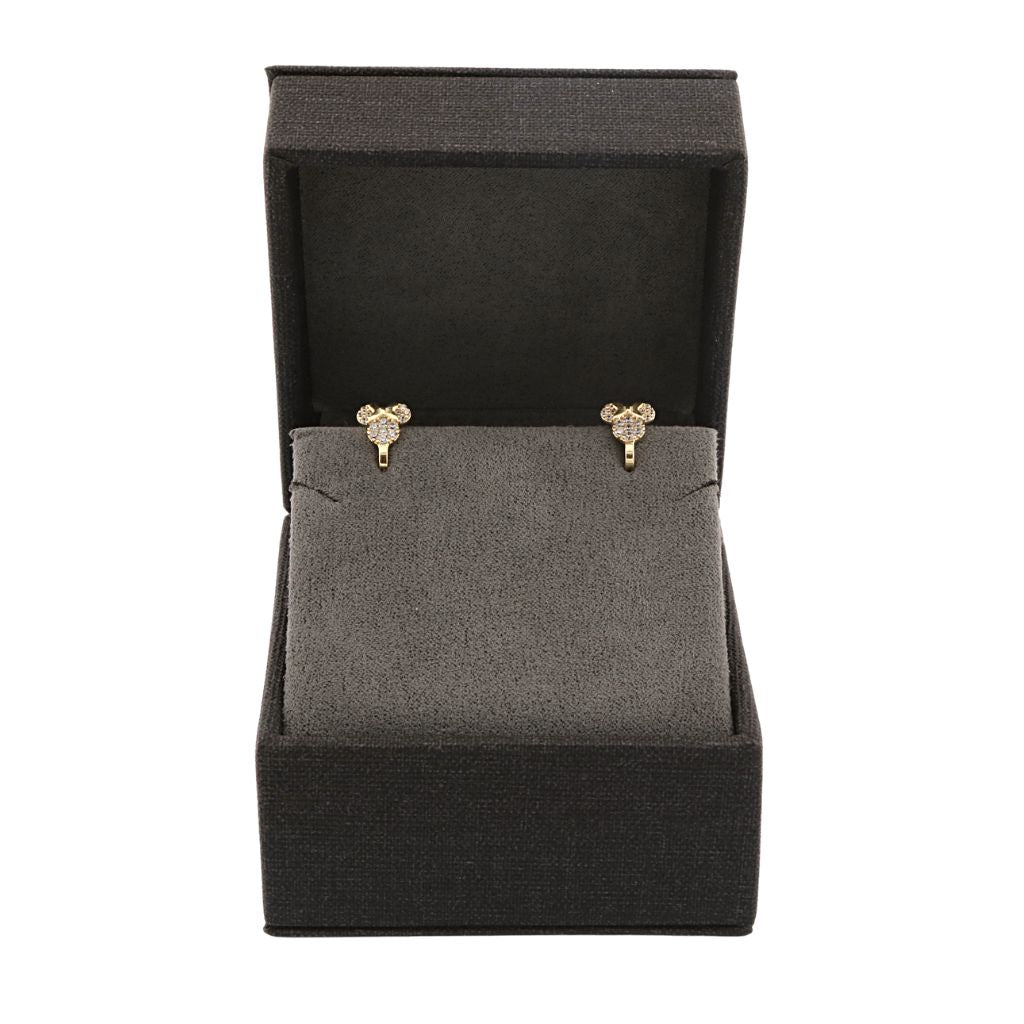 Cercei Copii Aur 14k Minnie Mouse