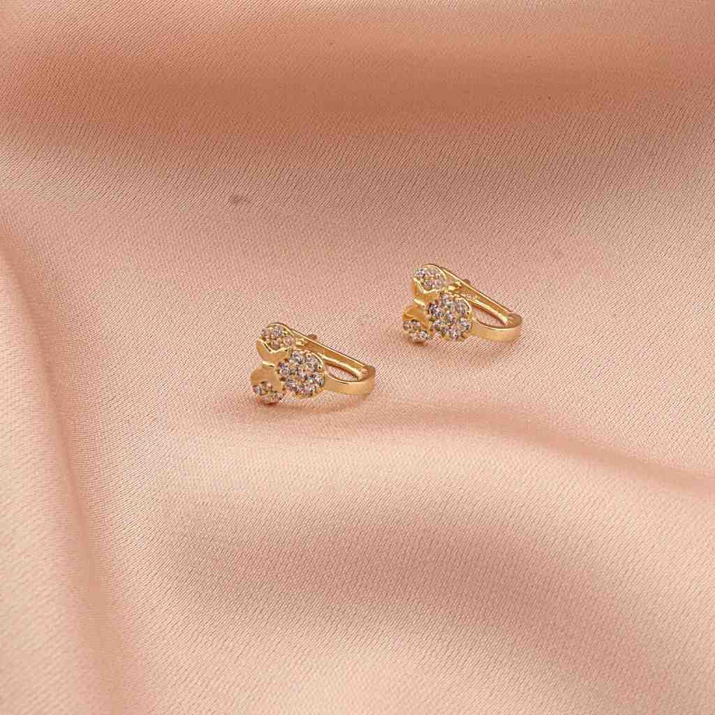 Cercei Copii Aur 14k Minnie Mouse