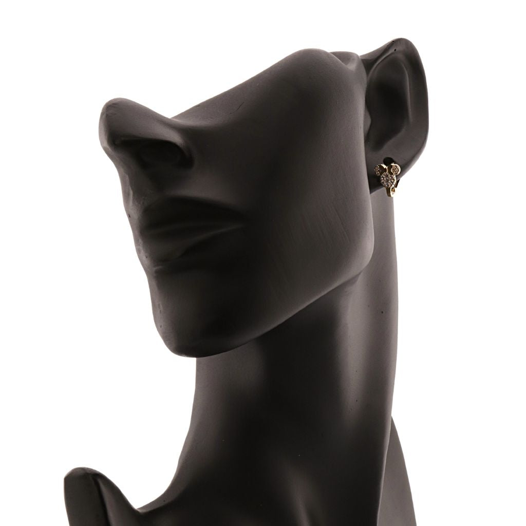 Cercei Copii Aur 14k Minnie Mouse