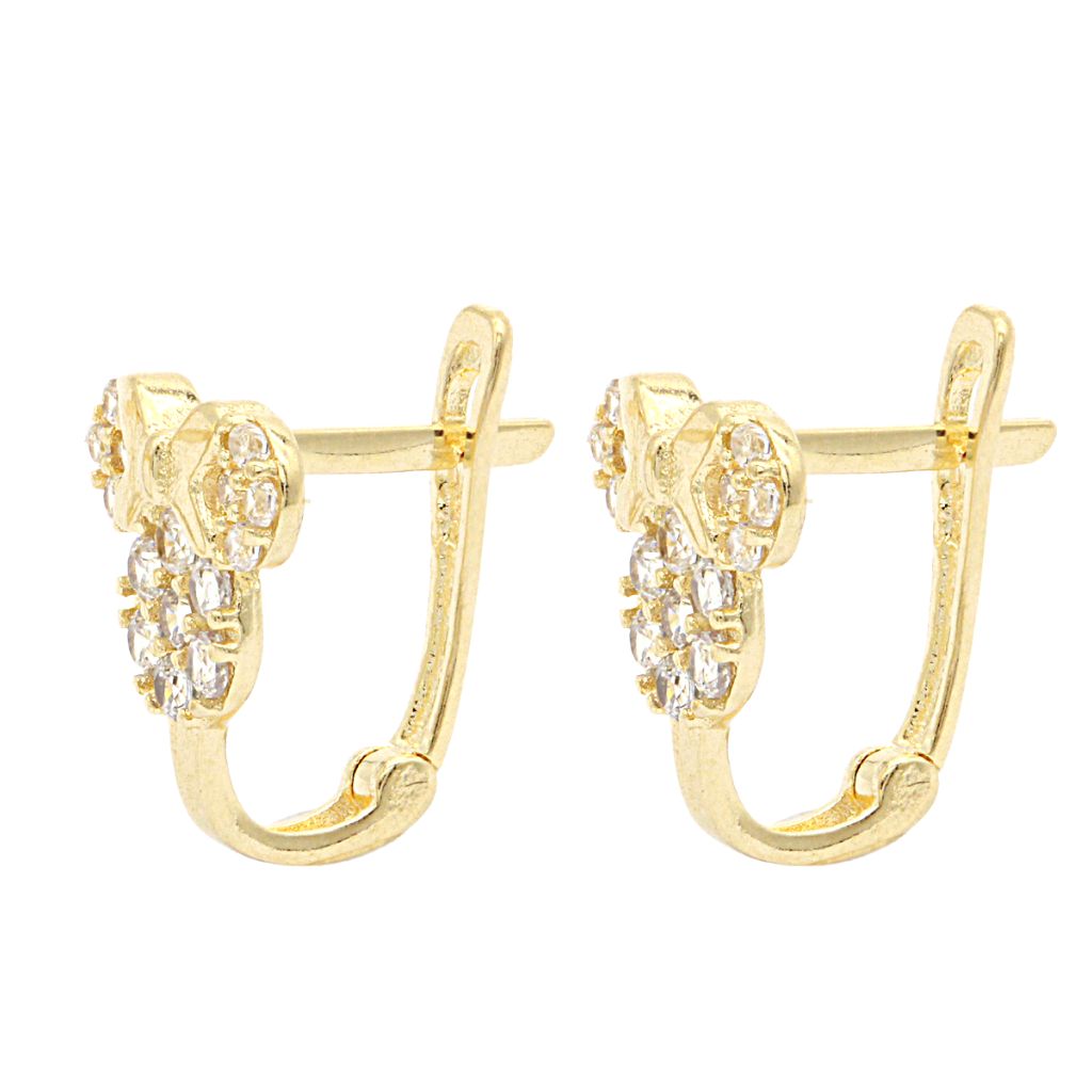 Cercei Copii Aur 14k Minnie Mouse