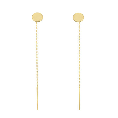 Cercei Fir Aur 14k Banut