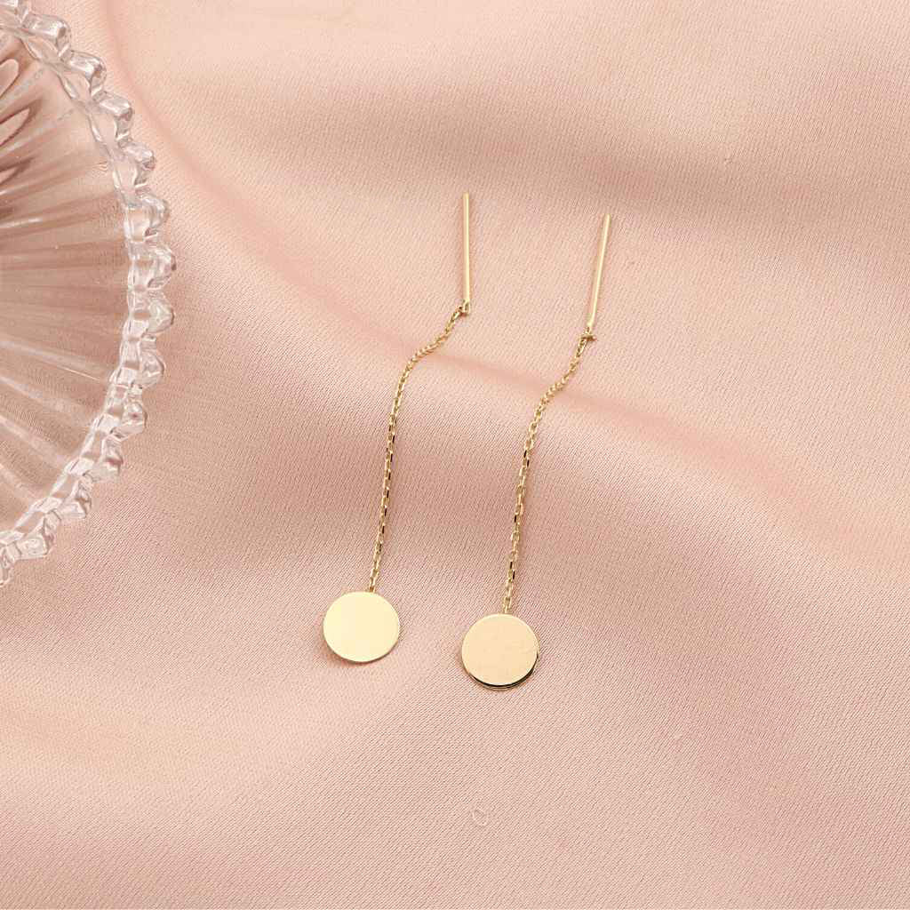 Cercei Fir Aur 14k Banut