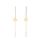 Cercei Fir Aur 14k Trifoi