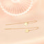 Cercei Fir Aur 14k Trifoi