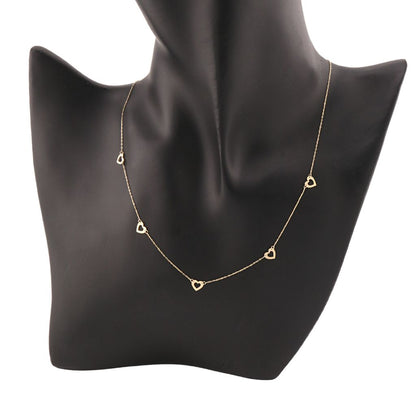 Lant Aur 14k Dainty Hearts