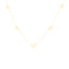 Lant Aur 14k Dainty Hearts