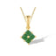 Pandantiv Aur 14k cu Smarald 0.29ct