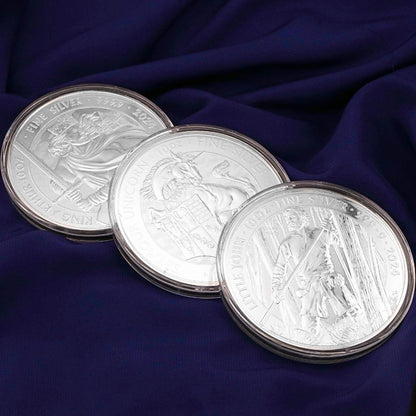 Moneda Argint 10oz King Arthur Myths & Legends 2024