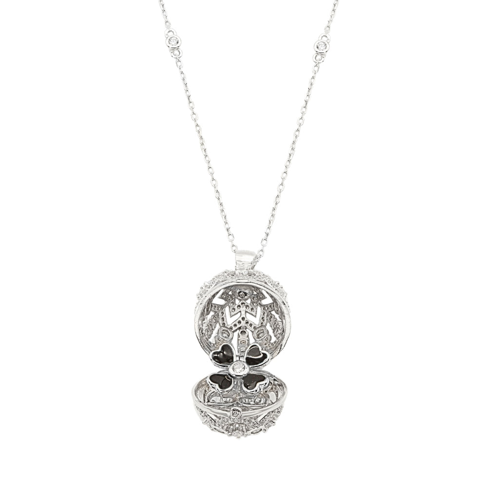 Lant Argint Flower Egg