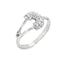Inel Argint Safety Pin cu Pietre Zirconia - SORELLY