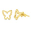 Cercei Aur 14k Fluture