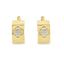 Cercei Aur 14k Model Floral cu Pietre Zirconia - SORELLY