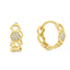 Cercei Veriga Aur 14k Beehive - SORELLY