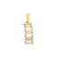 Pandantiv Aur 14k cu Nituri si Pietre Zirconia - SORELLY