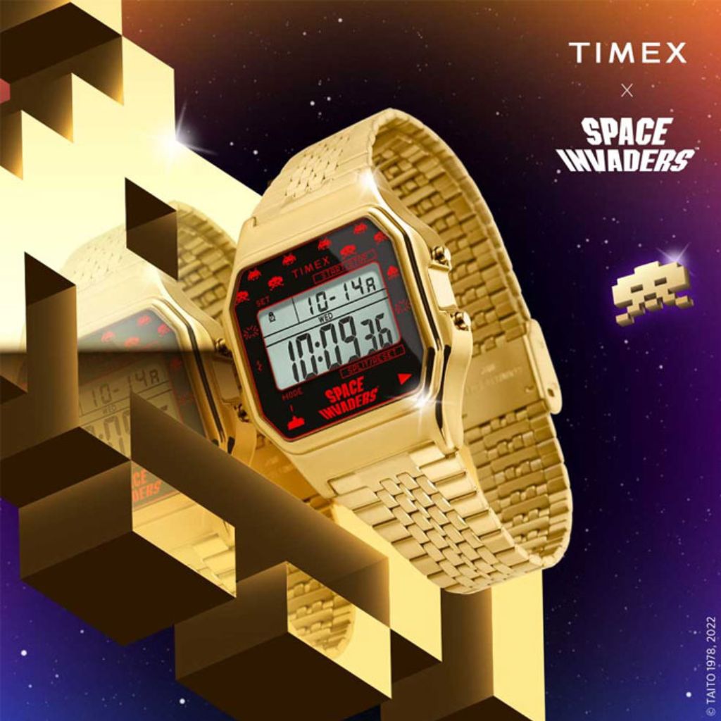 Ceas TIMEX x Space Invaders TW2V30100