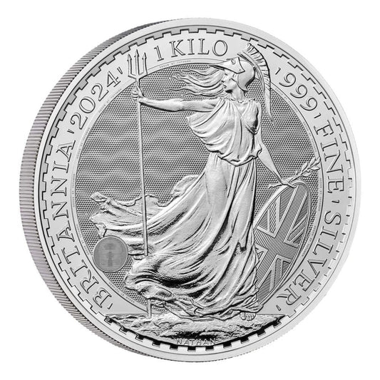 Moneda Argint 1 kg 999‰ Britannia 2024