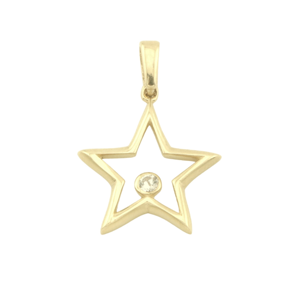 Pandantiv Aur 14k Twinkle Star