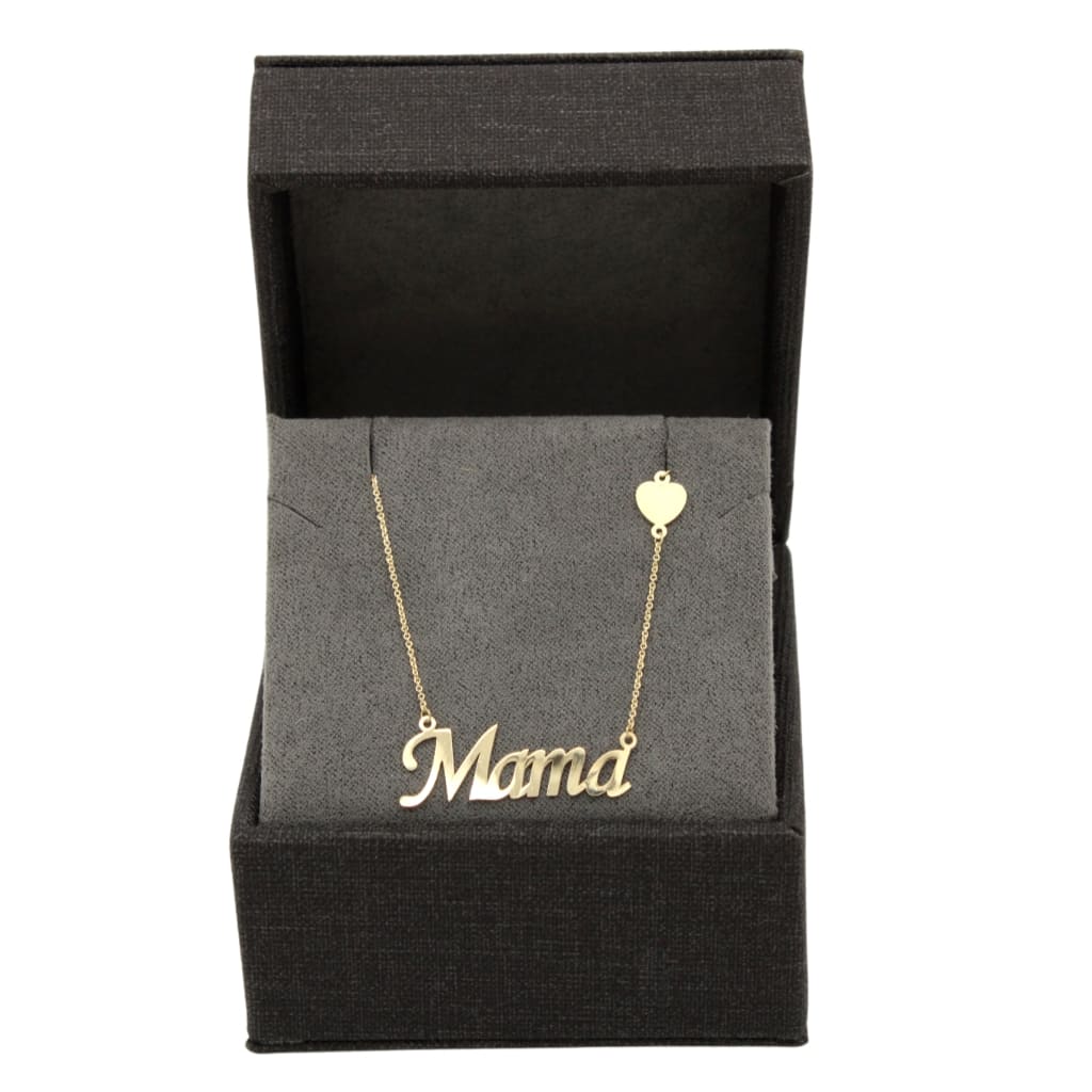 Lant Aur 14k "Mama" cu Inima