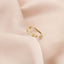 Inel Aur 14k cu Elemente Rotunde 0.4 cm