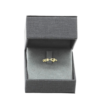 Inel Aur 14k cu Elemente Rotunde 0.4 cm