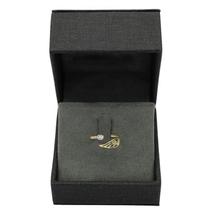 Inel Reglabil Aur 14k Angel Wing