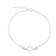Bratara Argint Floare cu Sidef si Zirconia