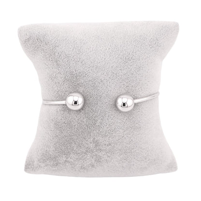 Bratara Argint Tip Bangle cu Elemente Rotunde