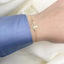 Bratara Aur 14k Fluture Modern