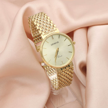 Ceas Aur 14k Geneve Unisex 32 mm