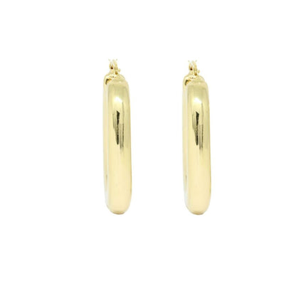 Cercei Aur 14k Dreptunghiulari
