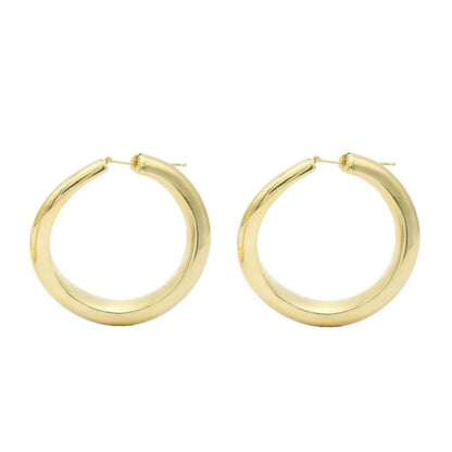 Cercei Aur 14k Rotunzi Tip Creola