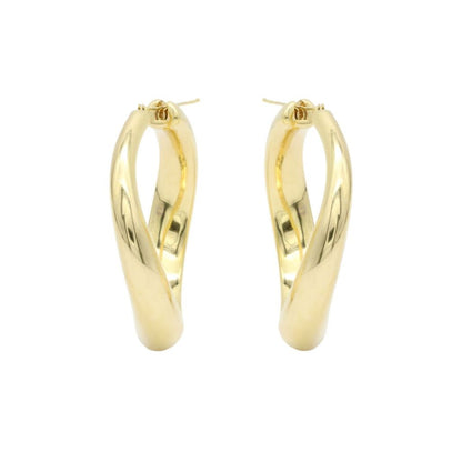 Cercei Aur 14k Rotunzi Tip Creola