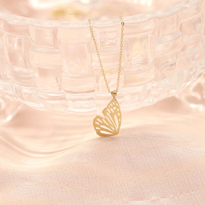 Lant Aur 14k Aripa de Fluture