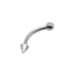 Piercing Titan Clasic cu Tinta si Bila