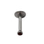 Piercing Titan cu Piatra Rosie