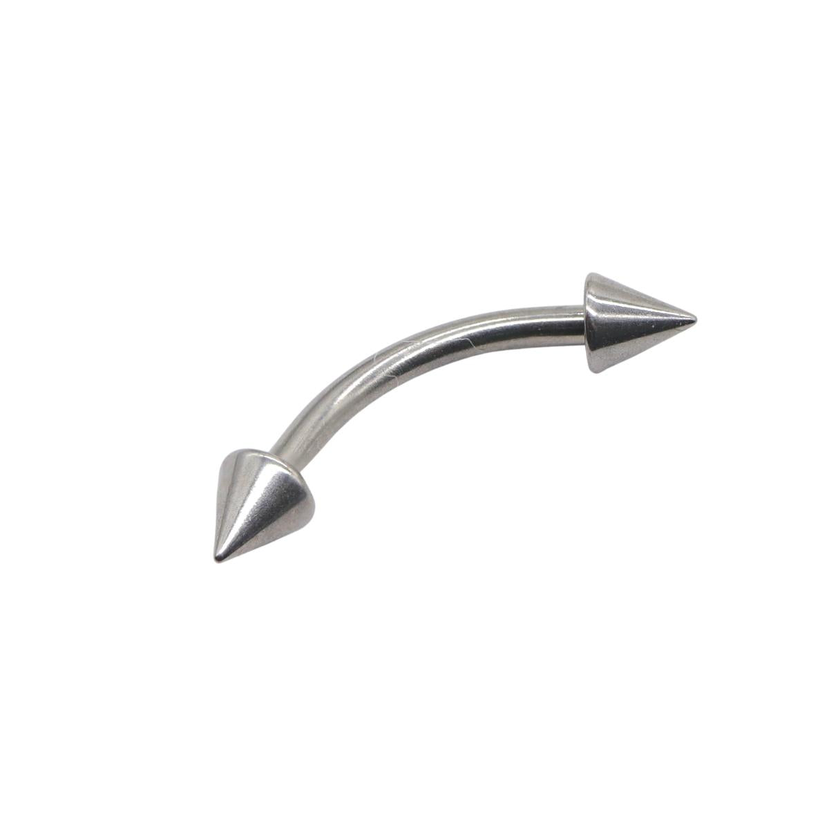Piercing Titan Curbat cu Tinte