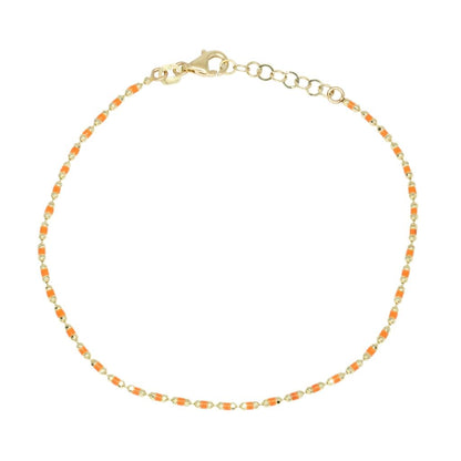 Bratara Aur 14k cu Agat Multicolor