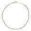 Bratara Aur 14k cu Agat Multicolor