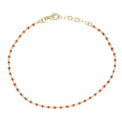 Bratara Aur 14k cu Agat Multicolor