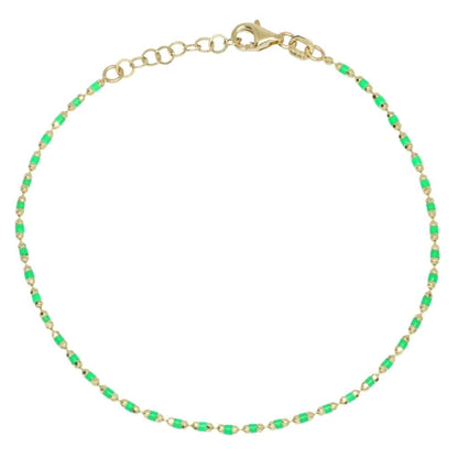 Bratara Aur 14k cu Agat Multicolor