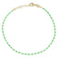 Bratara Aur 14k cu Agat Multicolor