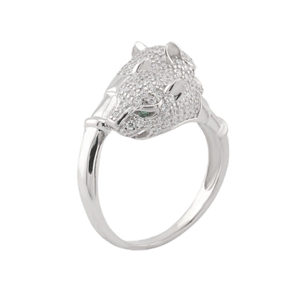Inel Argint The Panther cu Pietre Zirconia