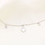 Bratara Argint cu Floare Sidef si Pietre Zirconia