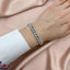 Bratara Argint Cuban Link cu Zirconia