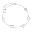Bratara Argint Dainty Hearts