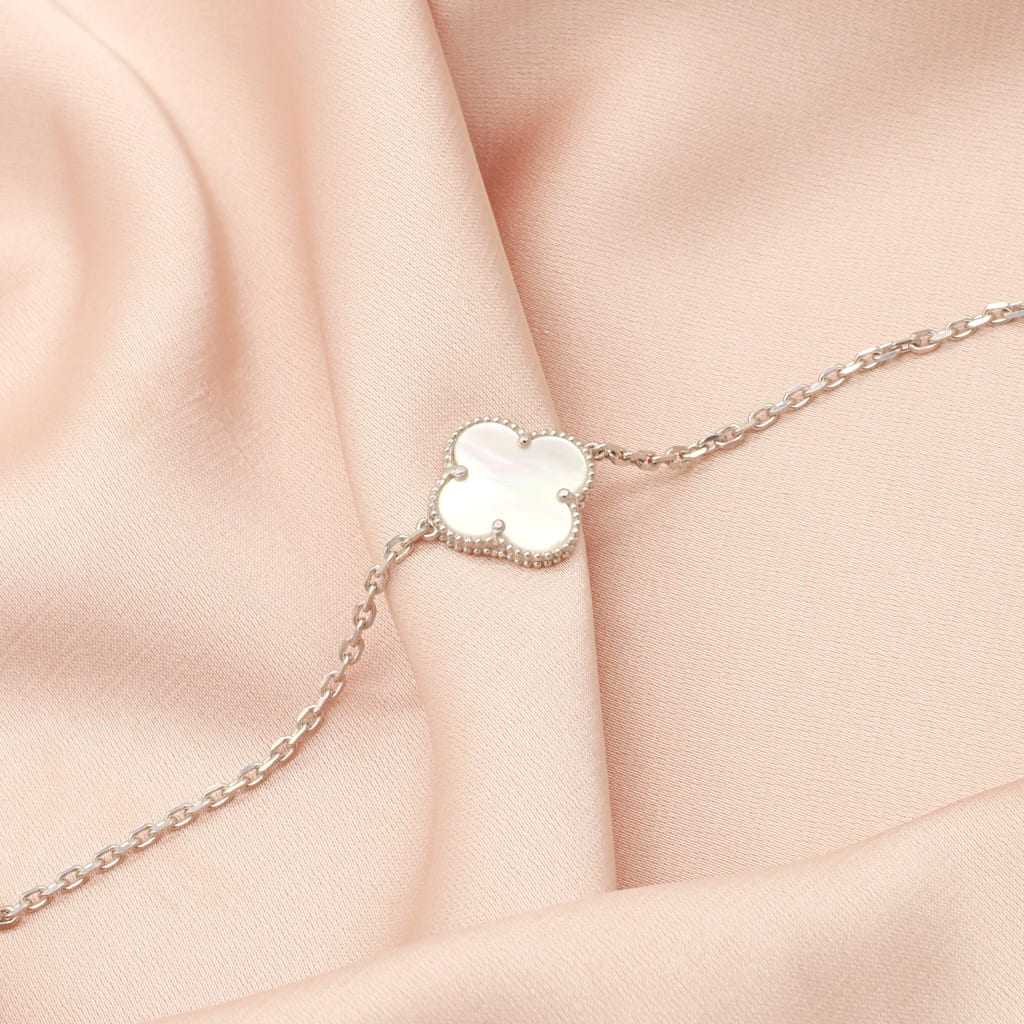 Bratara Argint Floare Sidef 1.5 cm